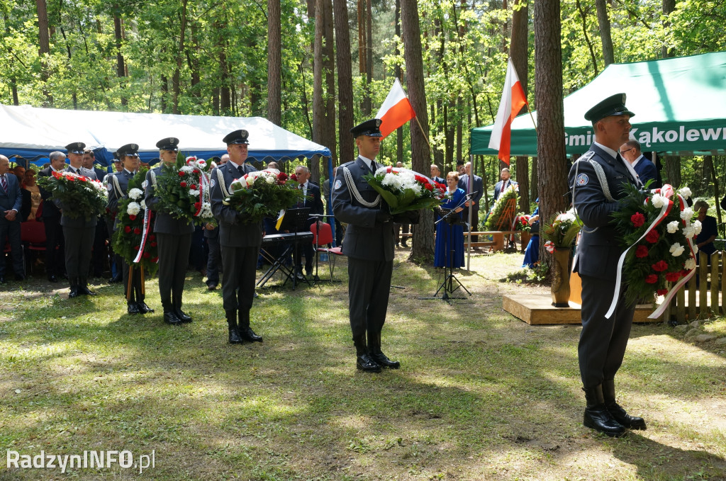 Uroczystość w lesie Baran w 2024 roku