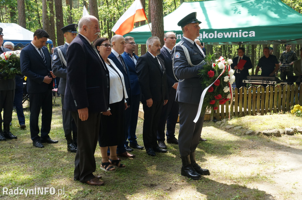 Uroczystość w lesie Baran w 2024 roku