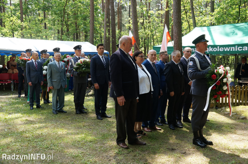 Uroczystość w lesie Baran w 2024 roku