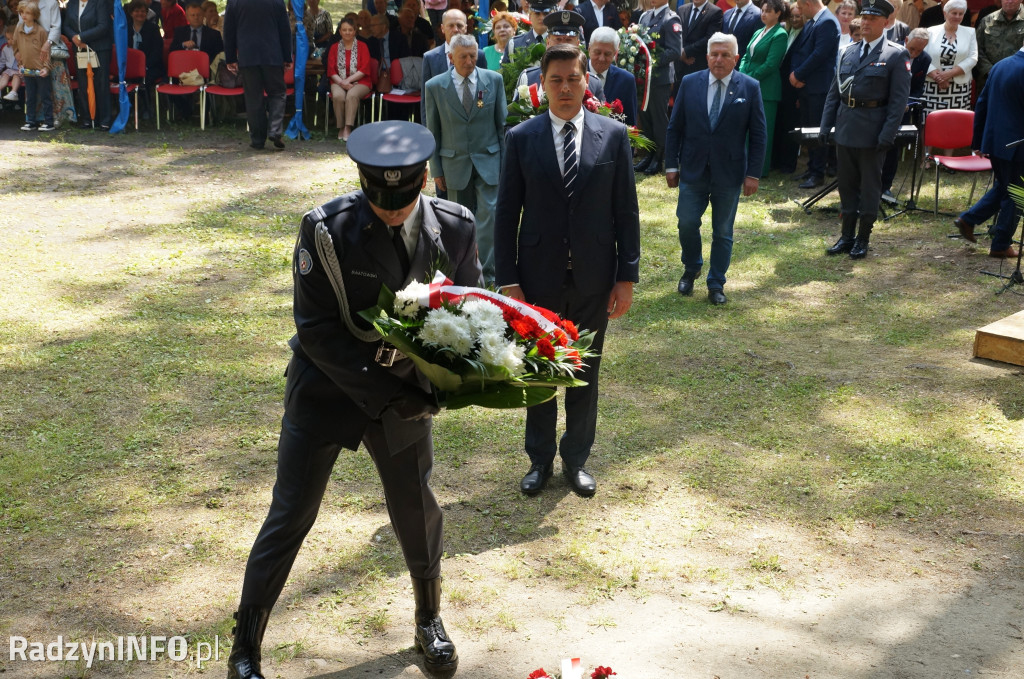 Uroczystość w lesie Baran w 2024 roku