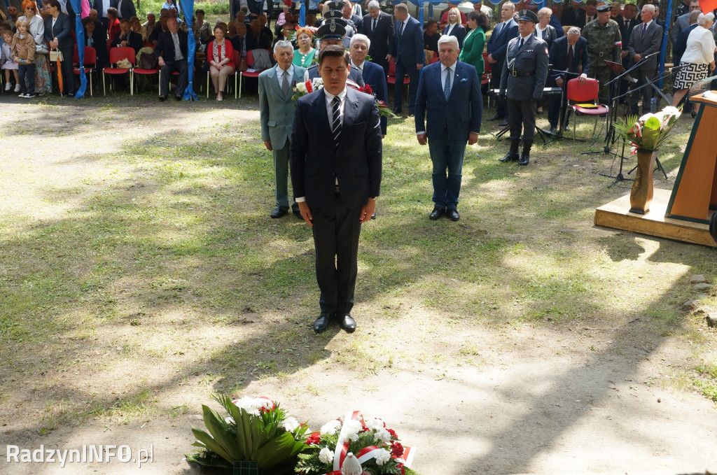 Uroczystość w lesie Baran w 2024 roku