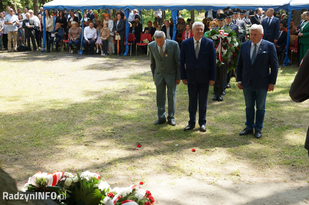 Uroczystość w lesie Baran w 2024 roku