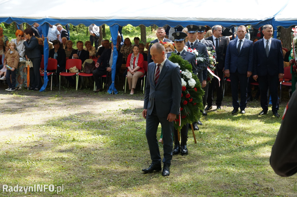 Uroczystość w lesie Baran w 2024 roku