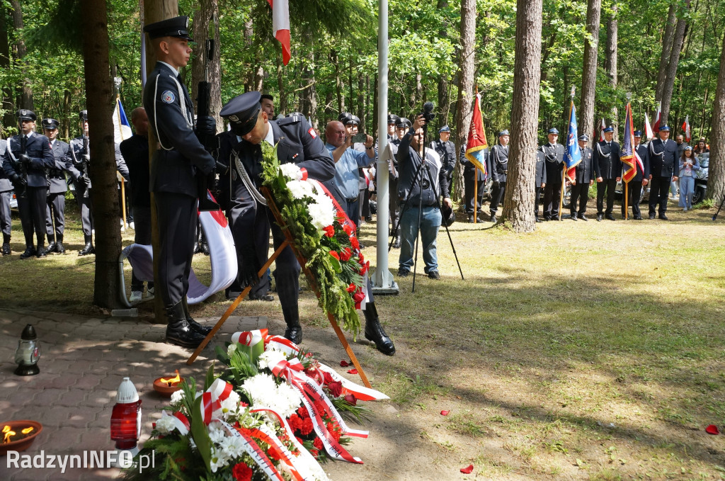 Uroczystość w lesie Baran w 2024 roku