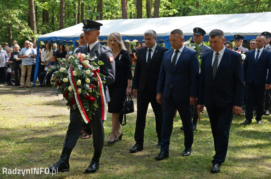 Uroczystość w lesie Baran w 2024 roku