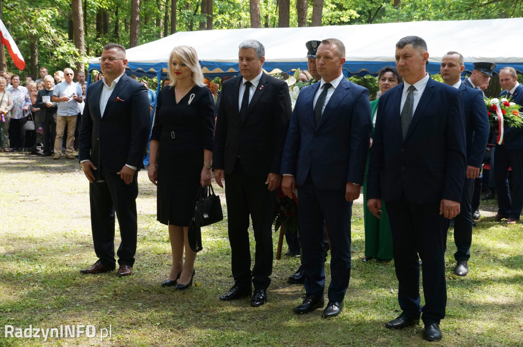 Uroczystość w lesie Baran w 2024 roku