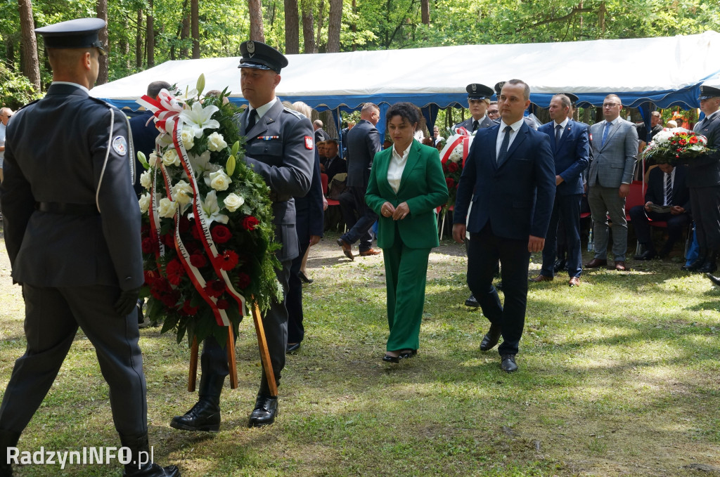 Uroczystość w lesie Baran w 2024 roku