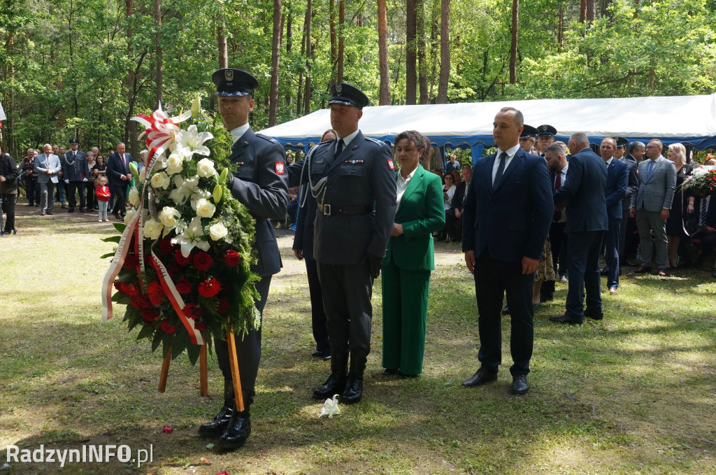 Uroczystość w lesie Baran w 2024 roku