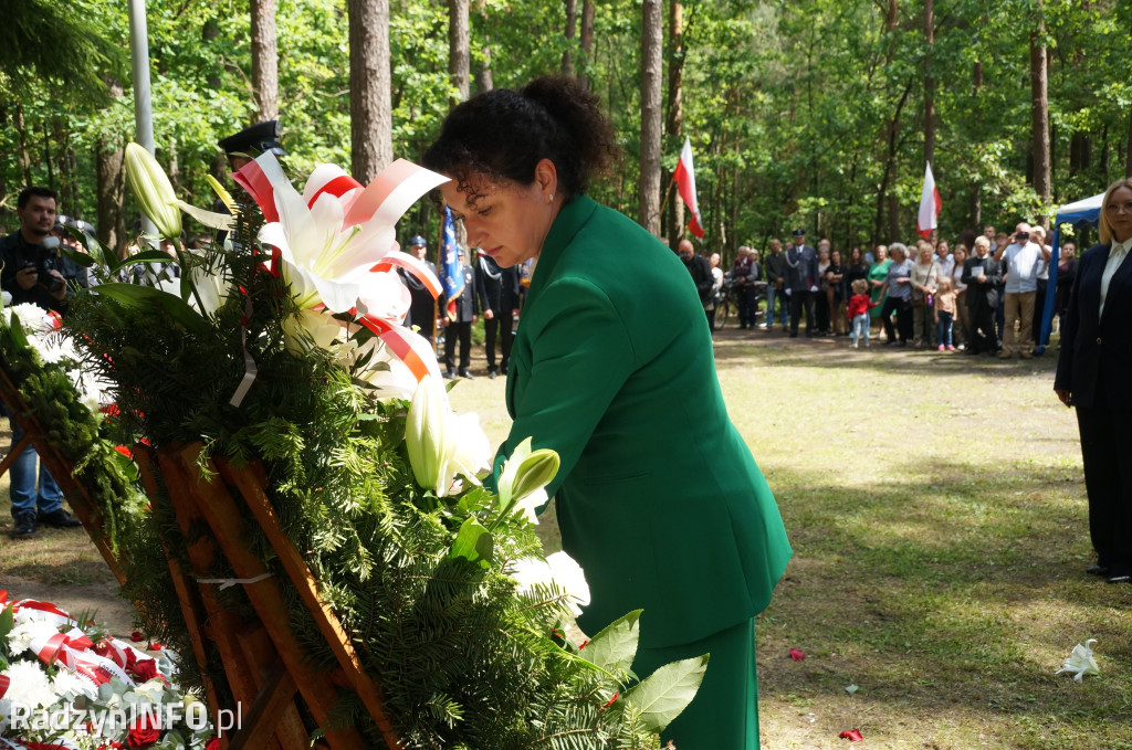 Uroczystość w lesie Baran w 2024 roku
