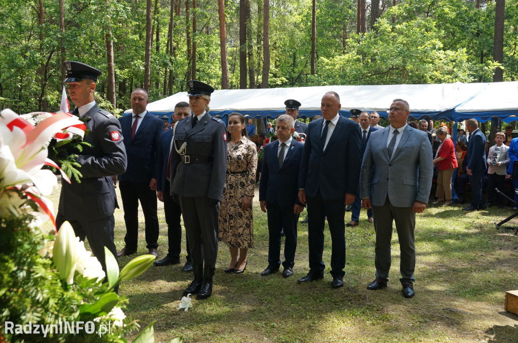 Uroczystość w lesie Baran w 2024 roku