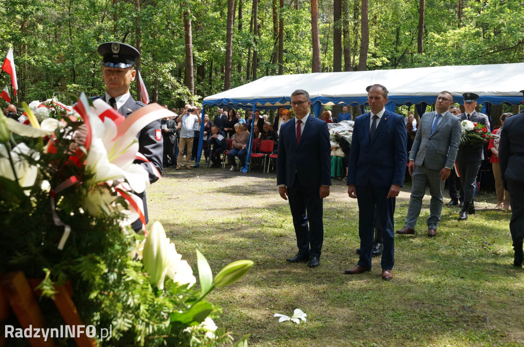 Uroczystość w lesie Baran w 2024 roku