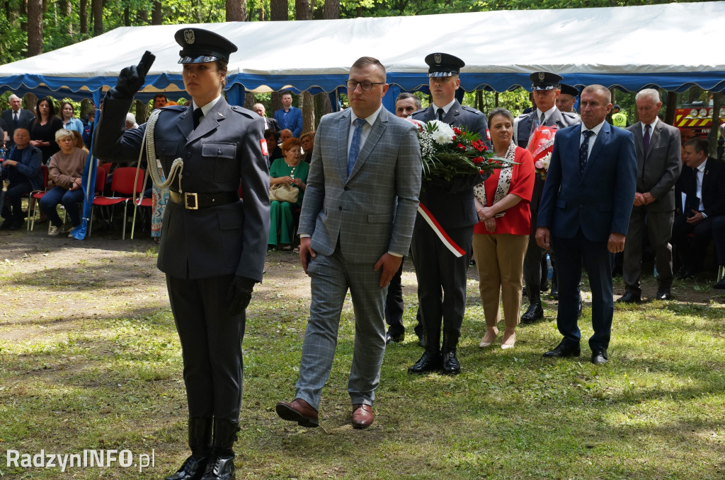 Uroczystość w lesie Baran w 2024 roku