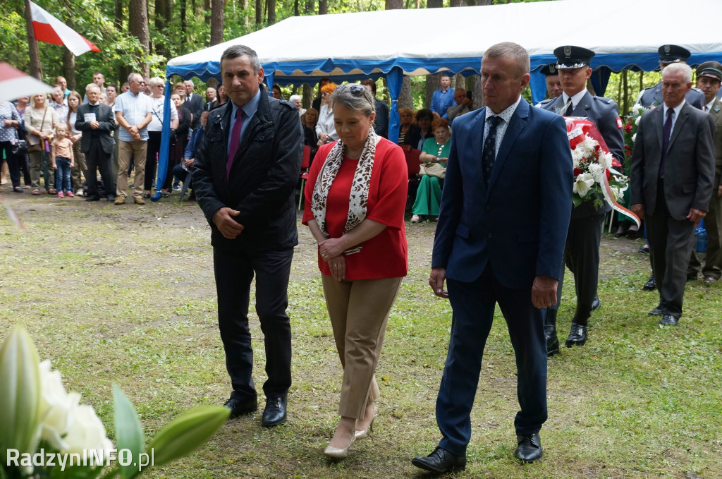 Uroczystość w lesie Baran w 2024 roku