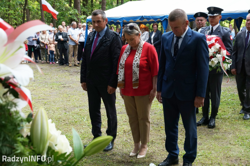 Uroczystość w lesie Baran w 2024 roku