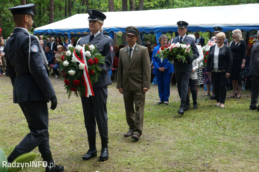Uroczystość w lesie Baran w 2024 roku