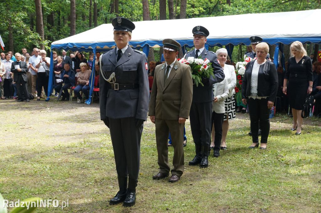 Uroczystość w lesie Baran w 2024 roku