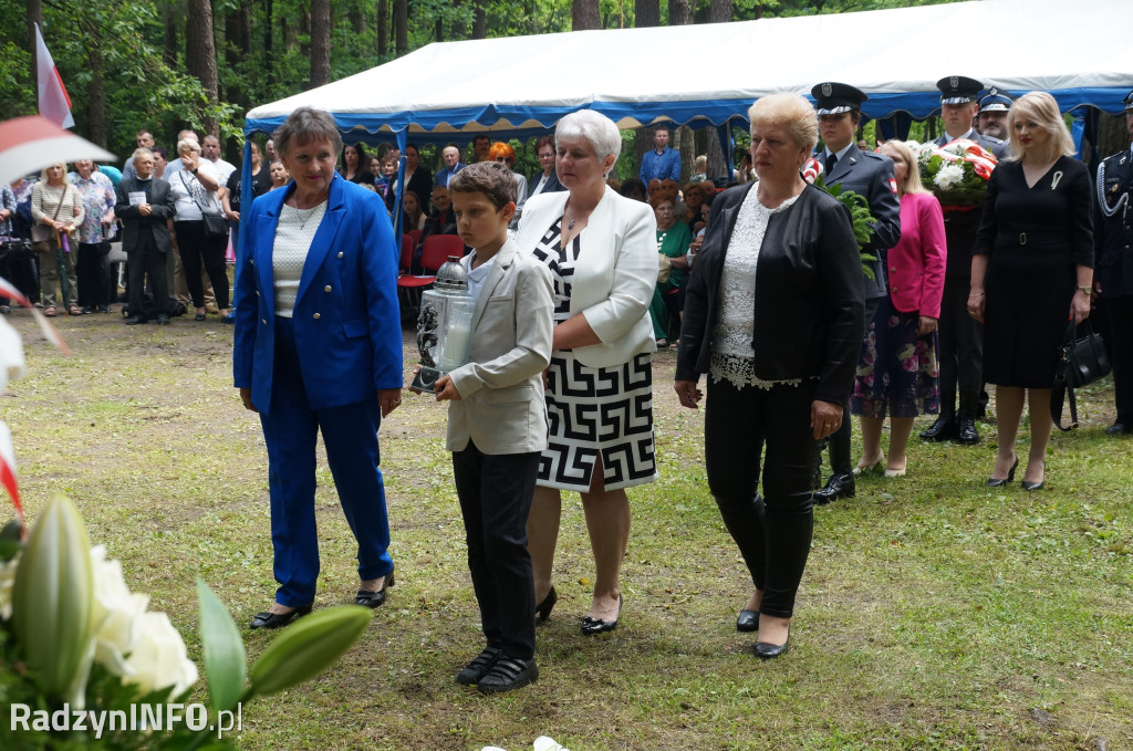 Uroczystość w lesie Baran w 2024 roku