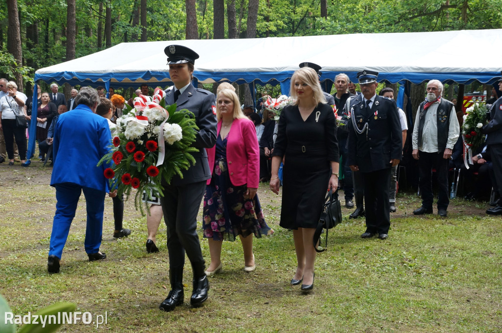 Uroczystość w lesie Baran w 2024 roku