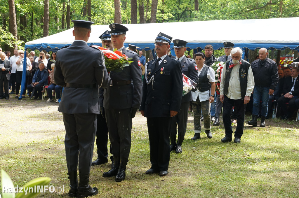 Uroczystość w lesie Baran w 2024 roku