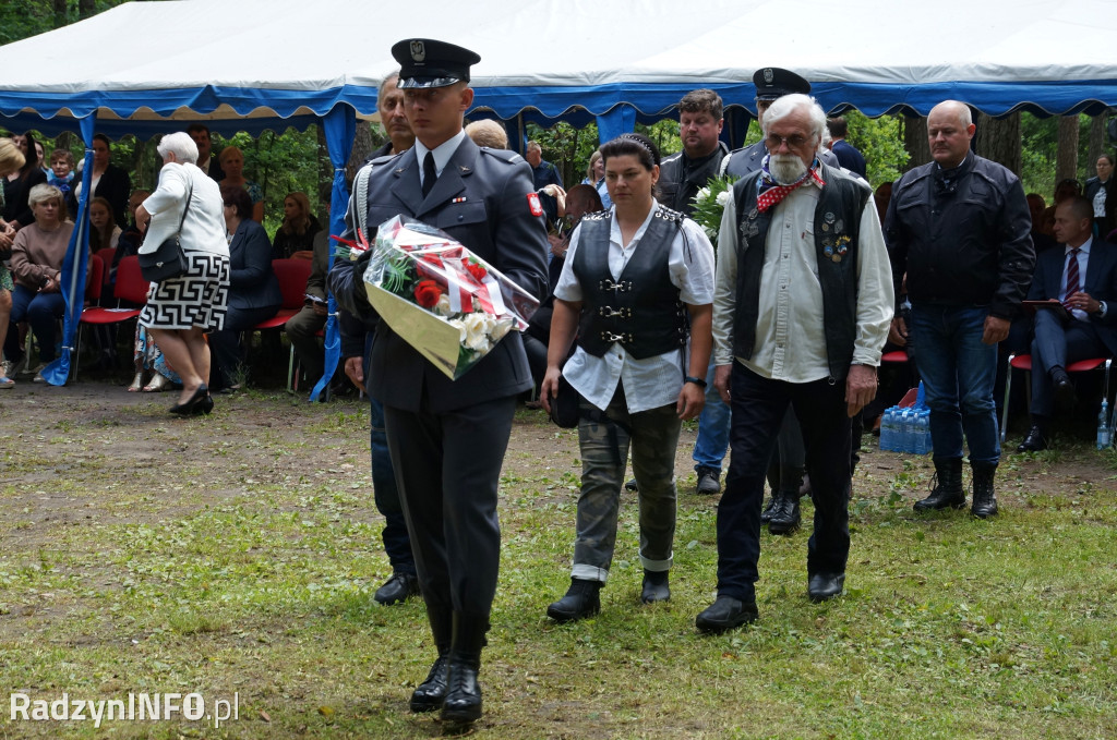 Uroczystość w lesie Baran w 2024 roku