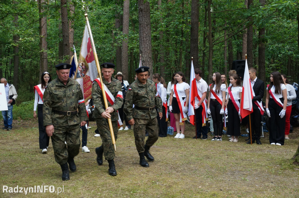 Uroczystość w lesie Baran w 2024 roku