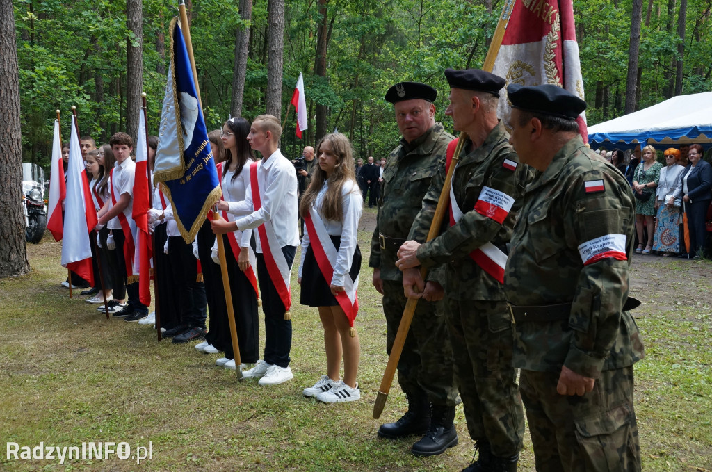 Uroczystość w lesie Baran w 2024 roku