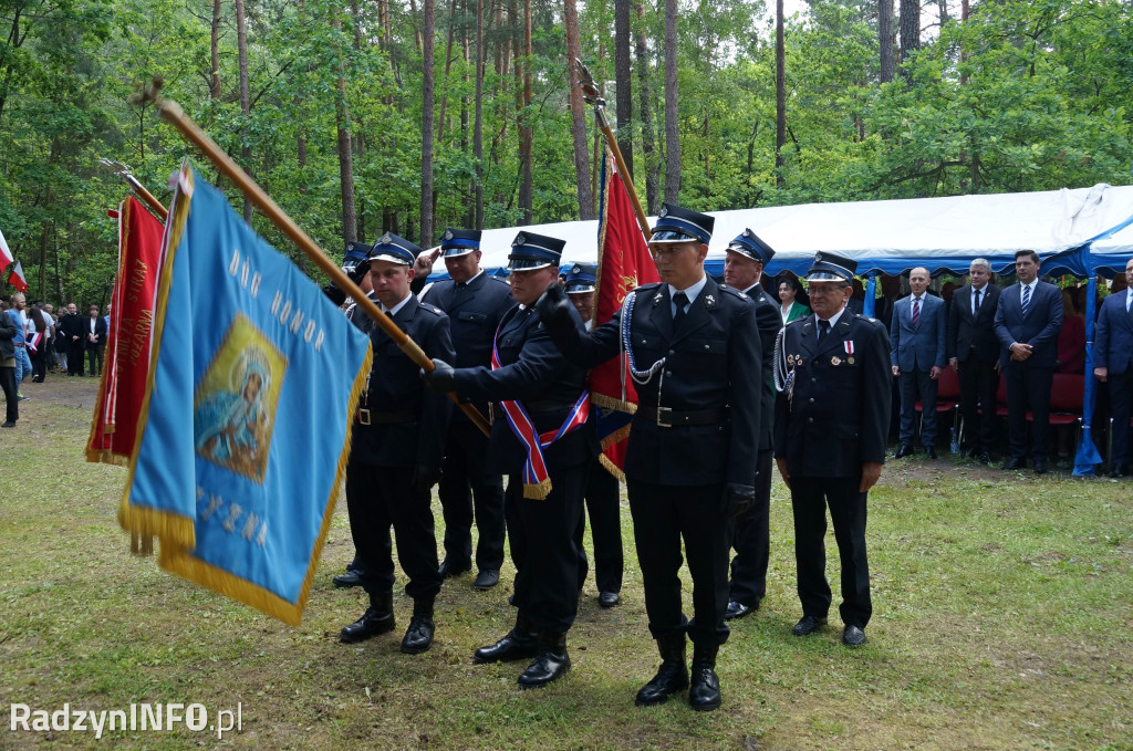 Uroczystość w lesie Baran w 2024 roku