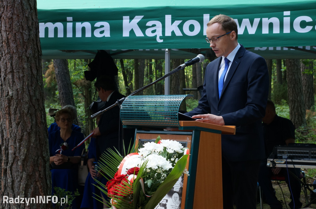 Uroczystość w lesie Baran w 2024 roku