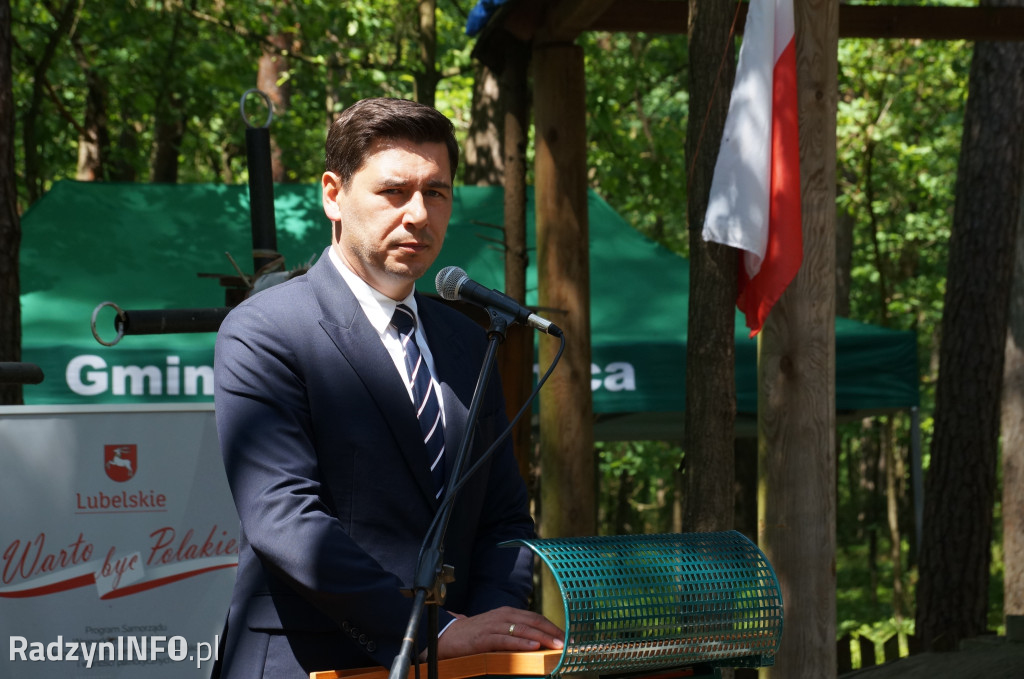 Uroczystość w lesie Baran w 2024 roku