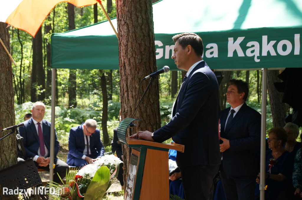 Uroczystość w lesie Baran w 2024 roku