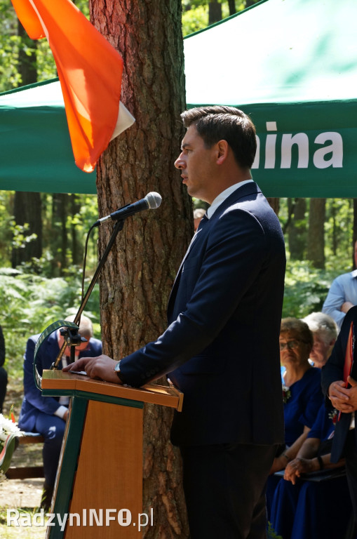 Uroczystość w lesie Baran w 2024 roku