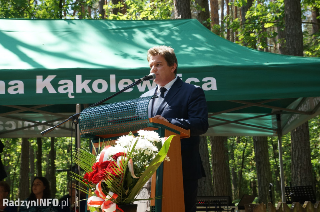 Uroczystość w lesie Baran w 2024 roku