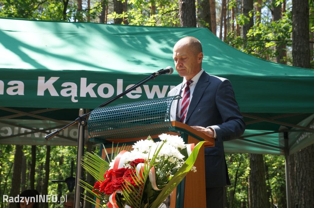 Uroczystość w lesie Baran w 2024 roku