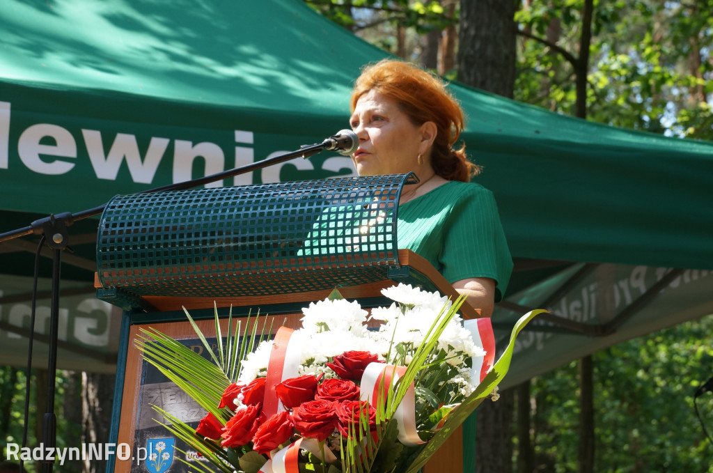 Uroczystość w lesie Baran w 2024 roku