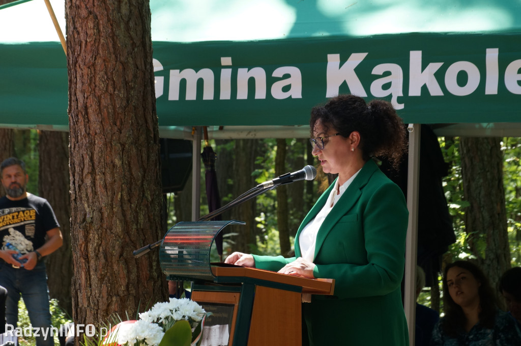 Uroczystość w lesie Baran w 2024 roku