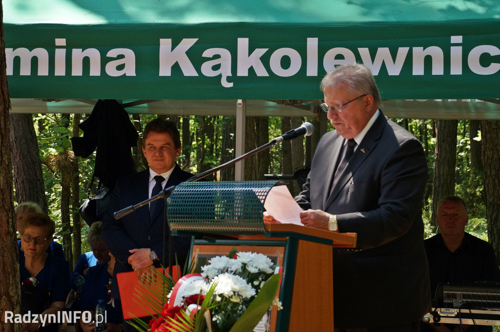 Uroczystość w lesie Baran w 2024 roku