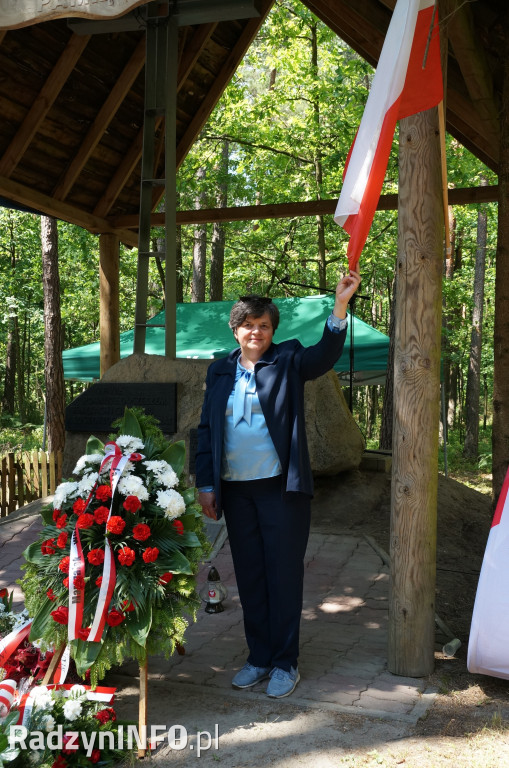 Uroczystość w lesie Baran w 2024 roku