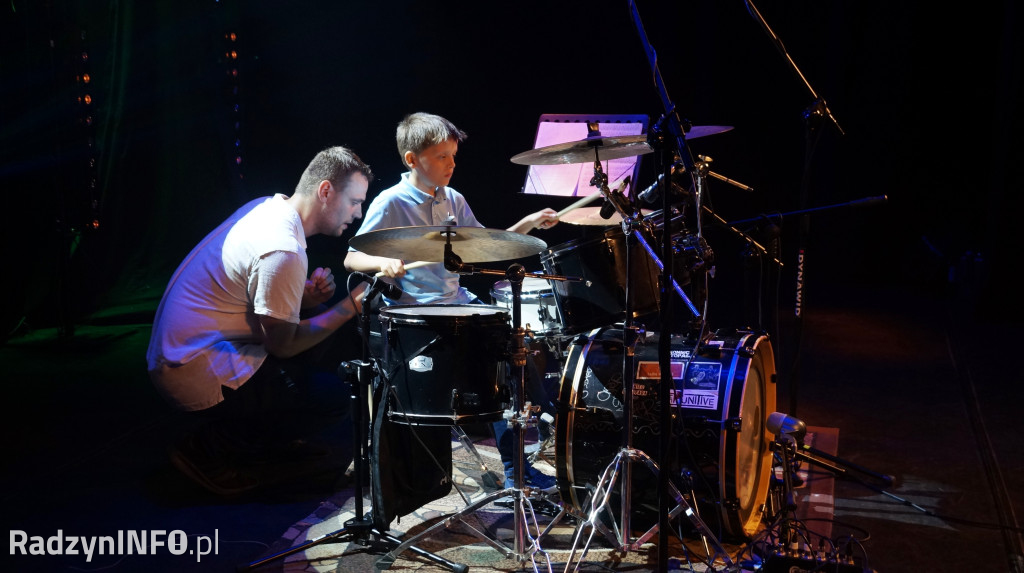 Koncert uczniów warsztatów perkusyjnych w ROK-u