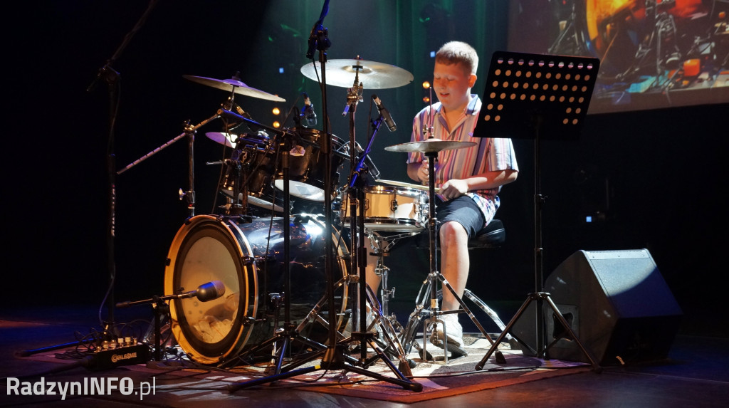 Koncert uczniów warsztatów perkusyjnych w ROK-u
