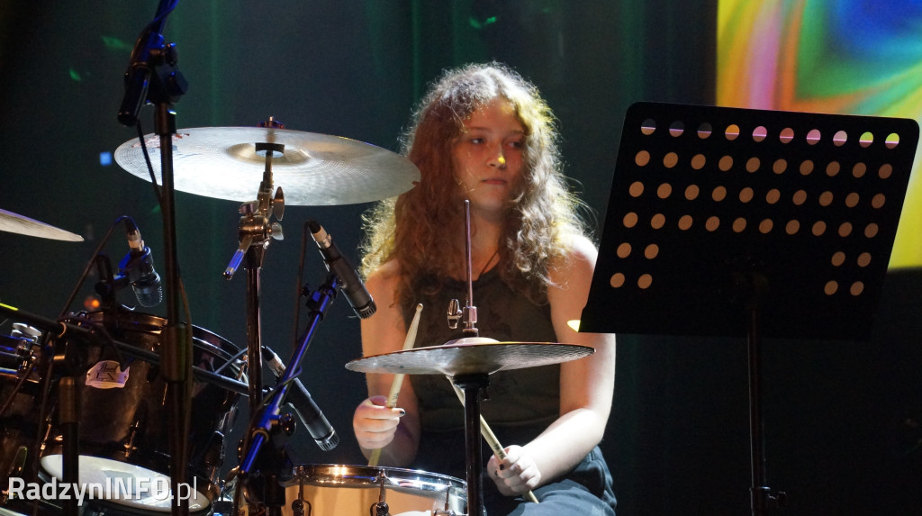 Koncert uczniów warsztatów perkusyjnych w ROK-u