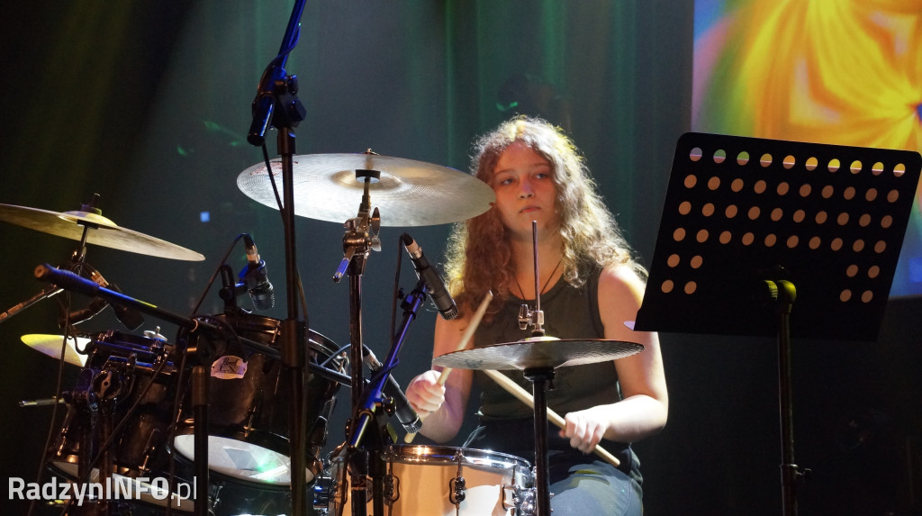 Koncert uczniów warsztatów perkusyjnych w ROK-u
