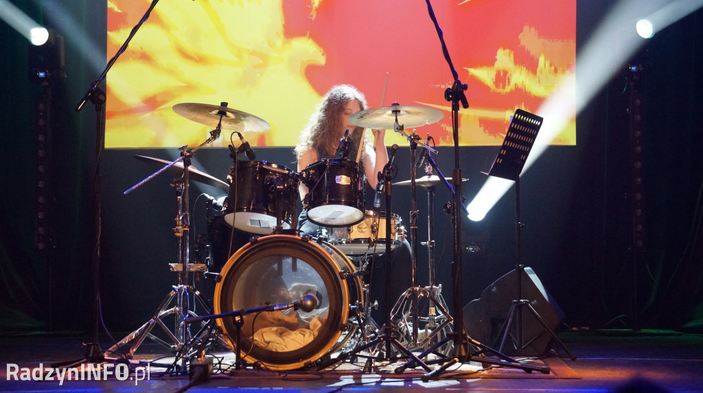 Koncert uczniów warsztatów perkusyjnych w ROK-u