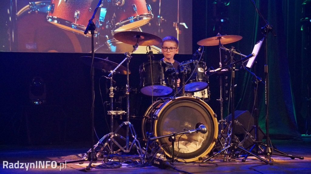 Koncert uczniów warsztatów perkusyjnych w ROK-u