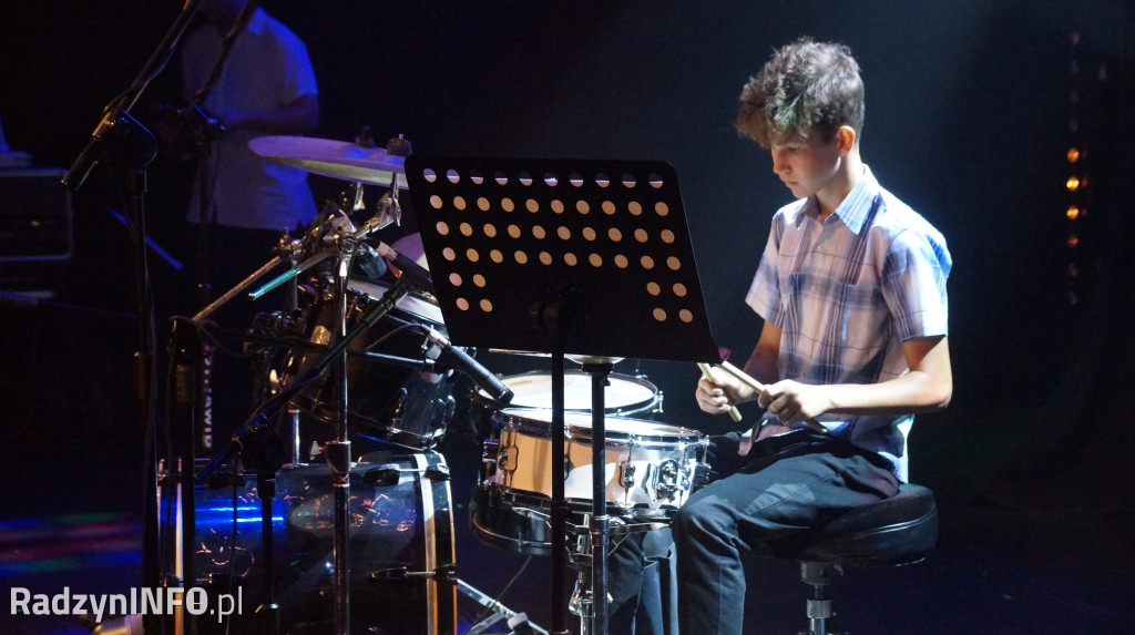 Koncert uczniów warsztatów perkusyjnych w ROK-u