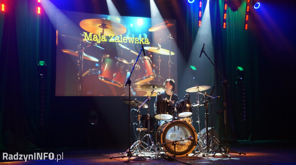 Koncert uczniów warsztatów perkusyjnych w ROK-u