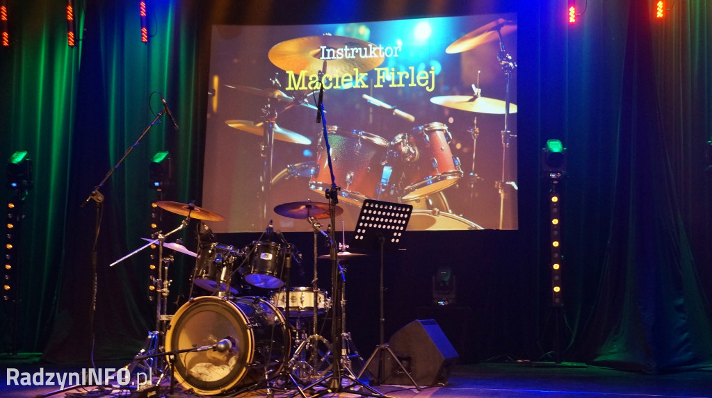 Koncert uczniów warsztatów perkusyjnych w ROK-u