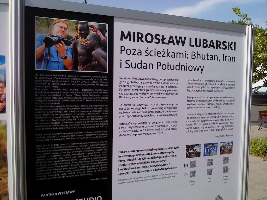 Wystawa zdjęć z Iranu, Bhutanu i Sudanu Płd.