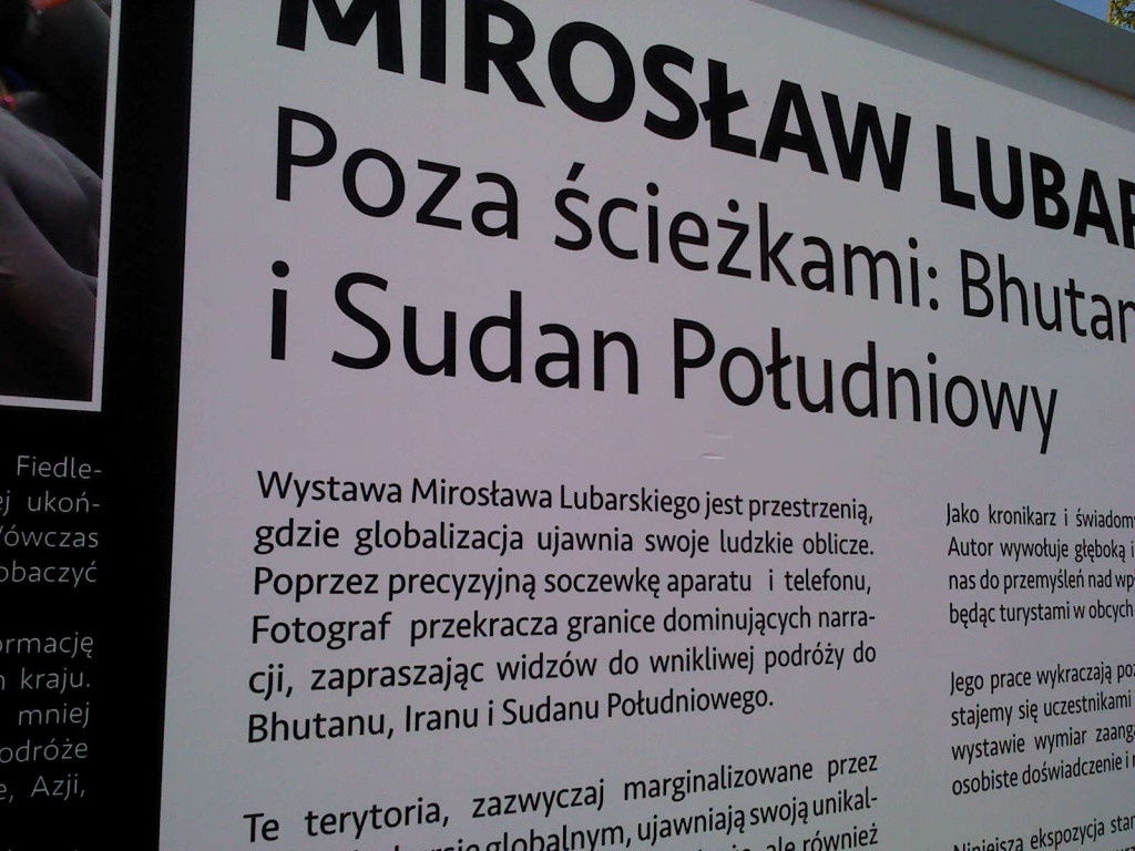 Wystawa zdjęć z Iranu, Bhutanu i Sudanu Płd.
