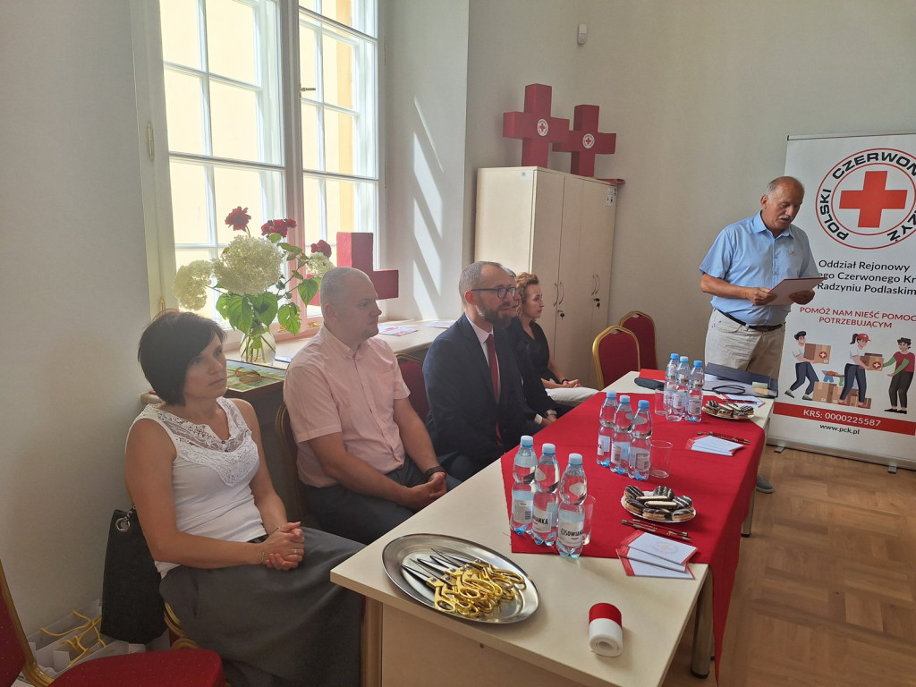 Otwarcie siedziby Klubu Honorowych Krwiodawców PCK