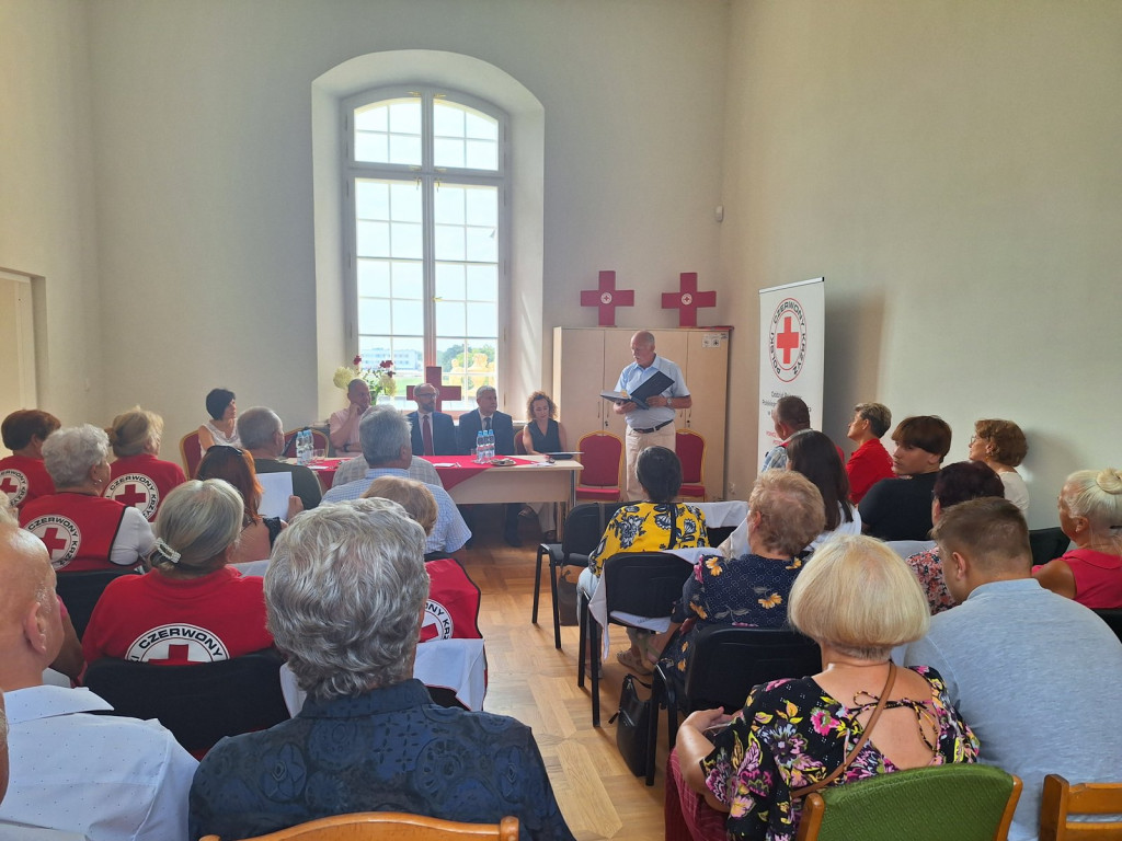 Otwarcie siedziby Klubu Honorowych Krwiodawców PCK